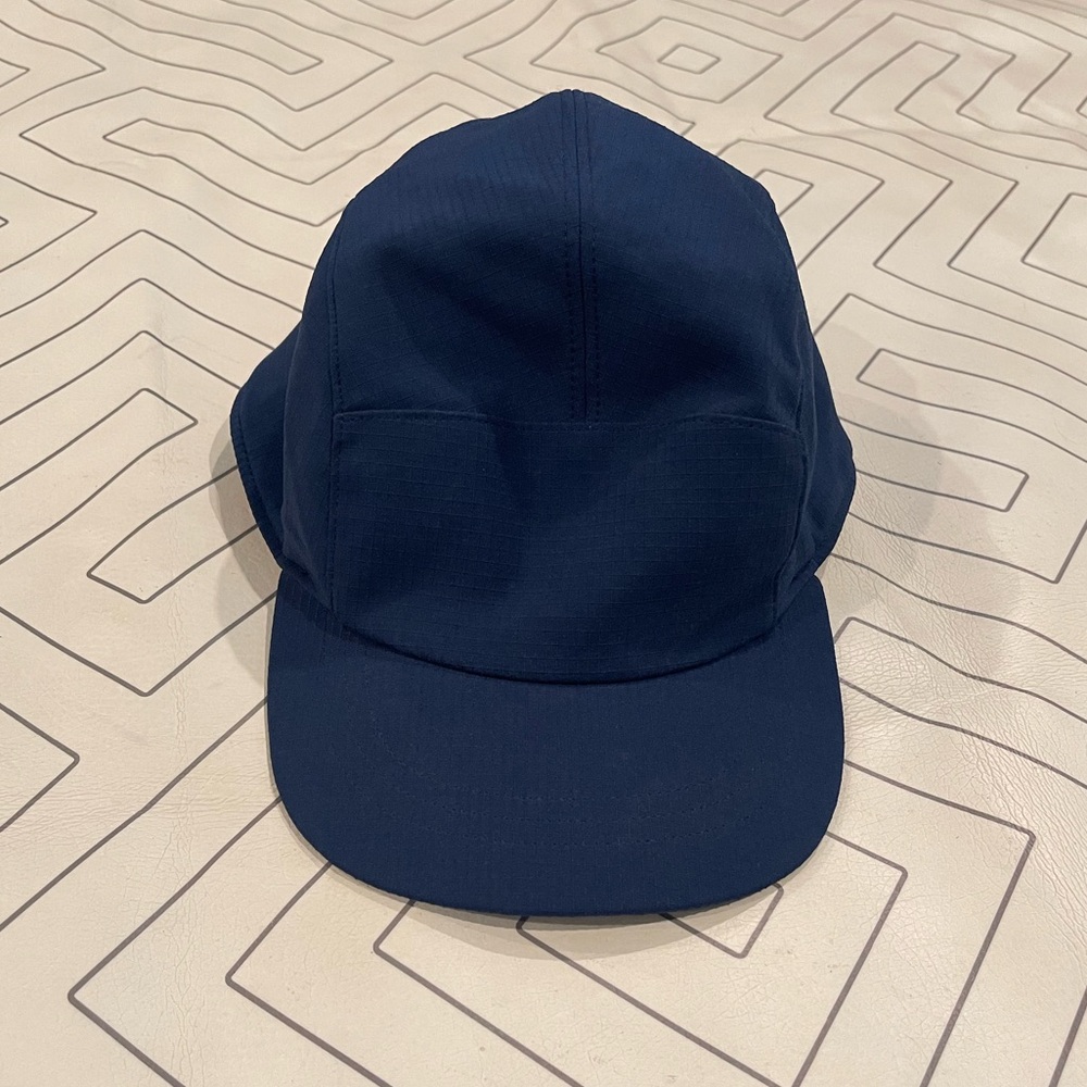 Lululemon Navy Panel Running Hat